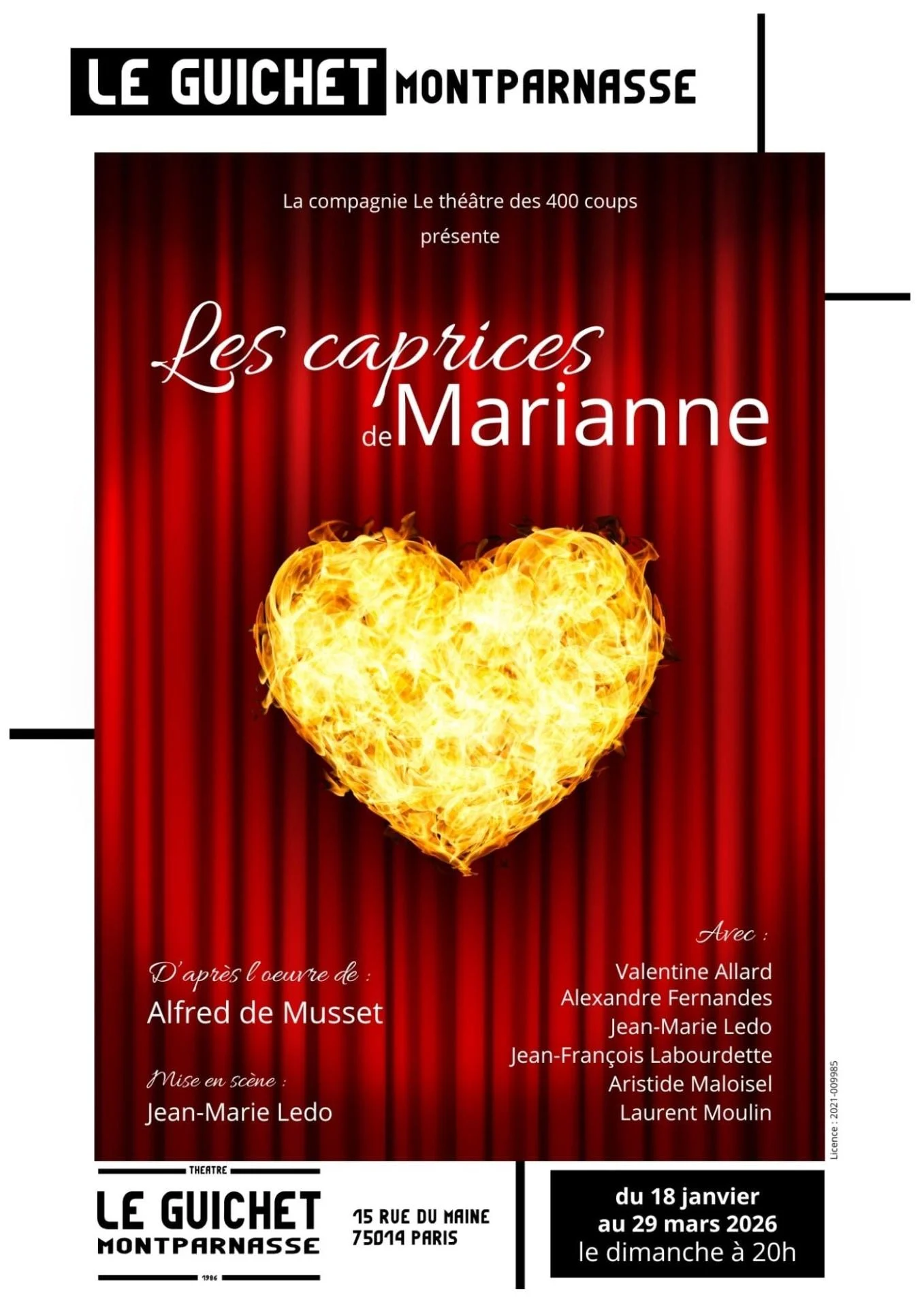 Les caprice de marianne affiche 2026